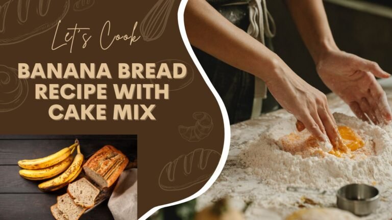 Banana Bread Recipe With Cake Mix