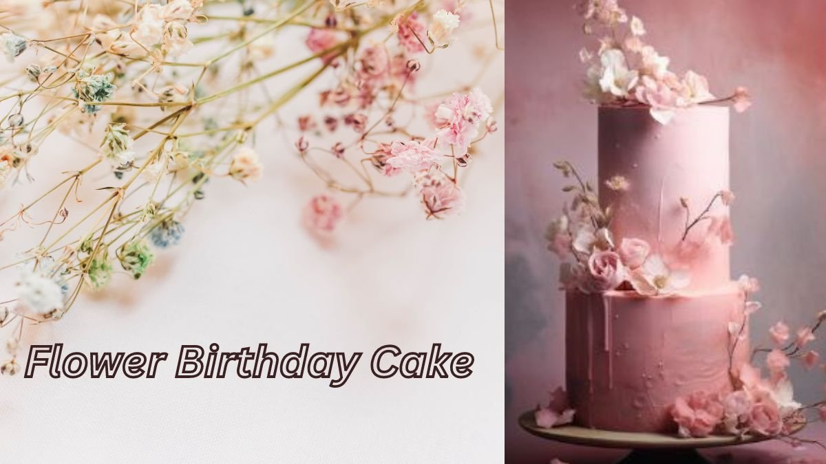 Flower Birthday Cake