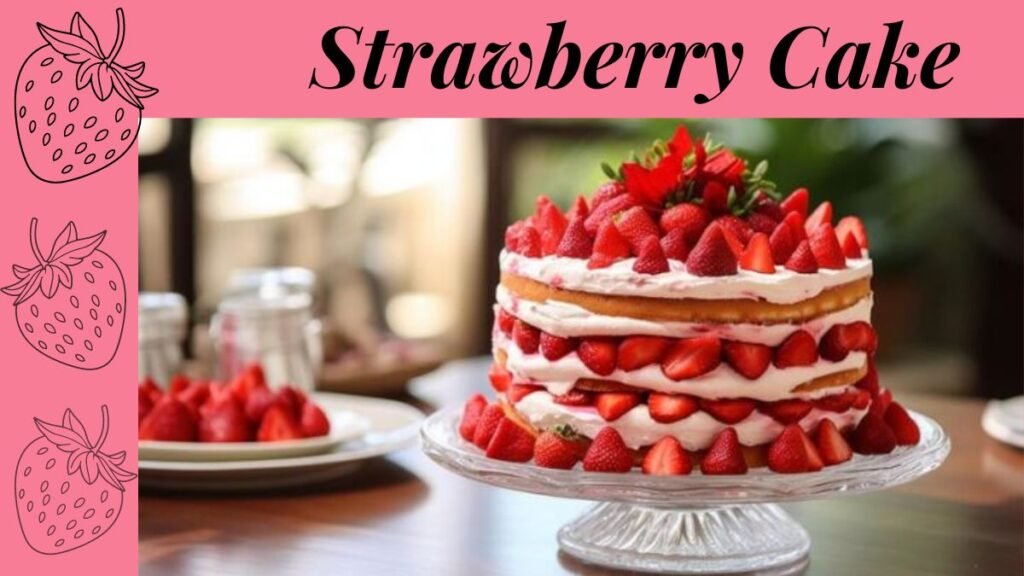 Strawberry Cake Recipe