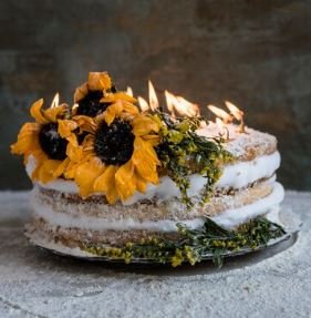 Flower Birthday Cake