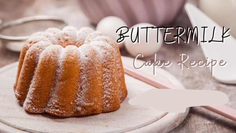 Buttermilk Cake Recipe