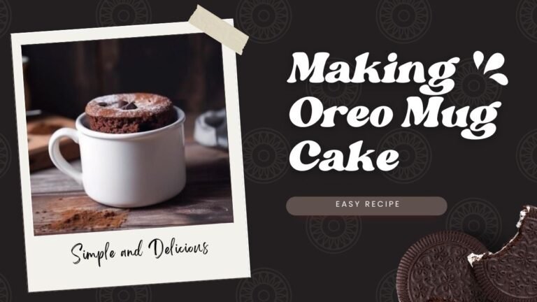 How To Make Oreo Mug Cake