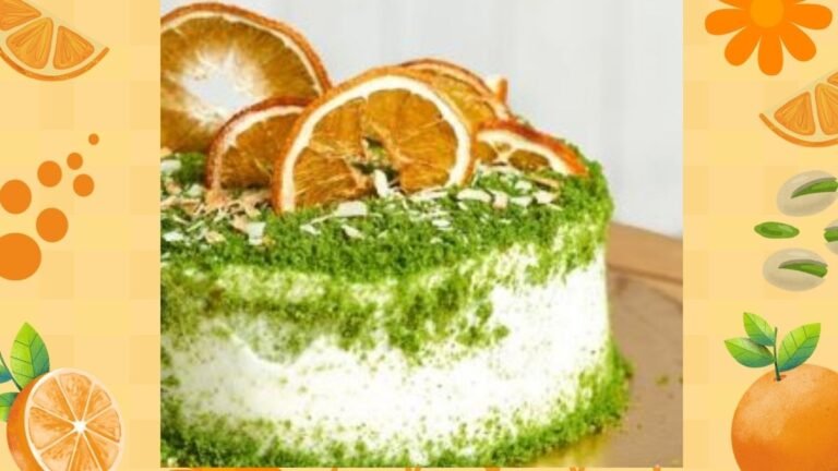 Pistachio Orange Cake