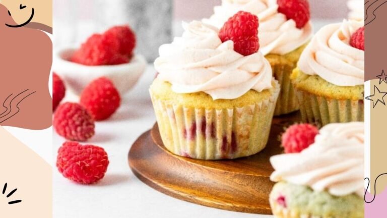 Raspberry And White Chocolate Cupcakes