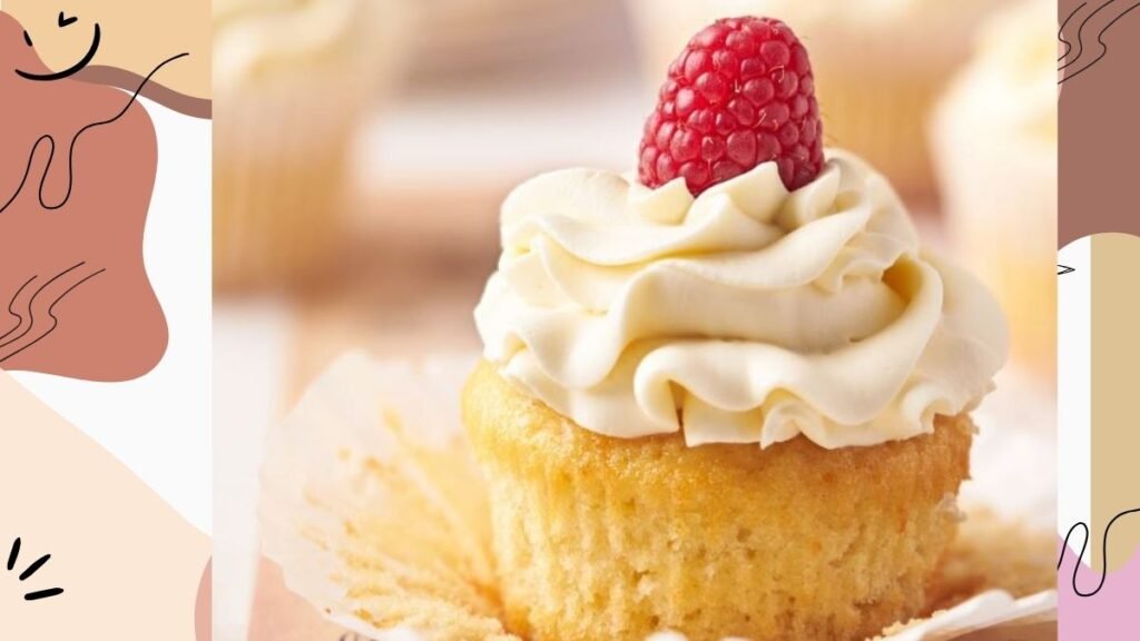 Raspberry White Chocolate Cupcake