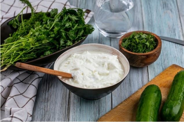 Easy Homemade Tzatziki Sauce With Ranch