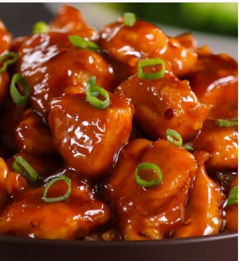 Honey Bourbon Chicken