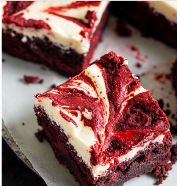 Red brownies