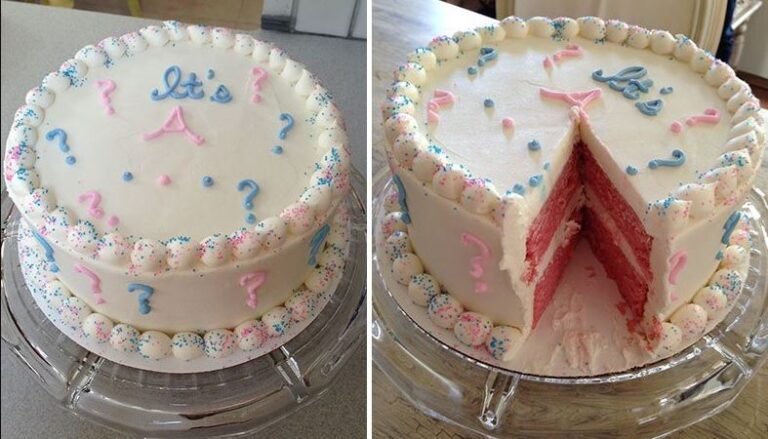 Gender Reveal Cake Ideas