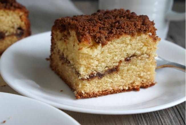 coffee pancake mix cake