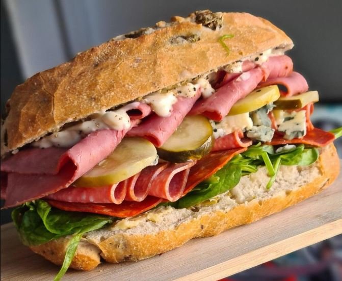 Ham And Cheese Salad Sandwich Recipe