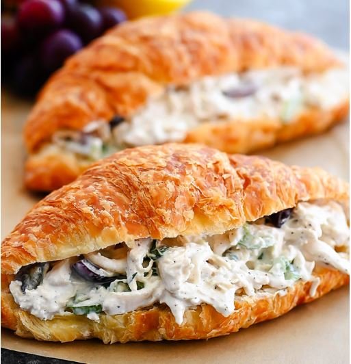 Chicken Salad Croissant Sandwich