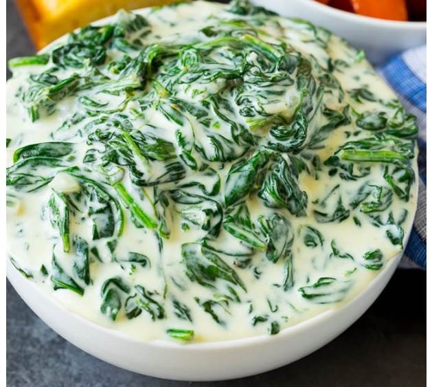 creamed spinach recipe