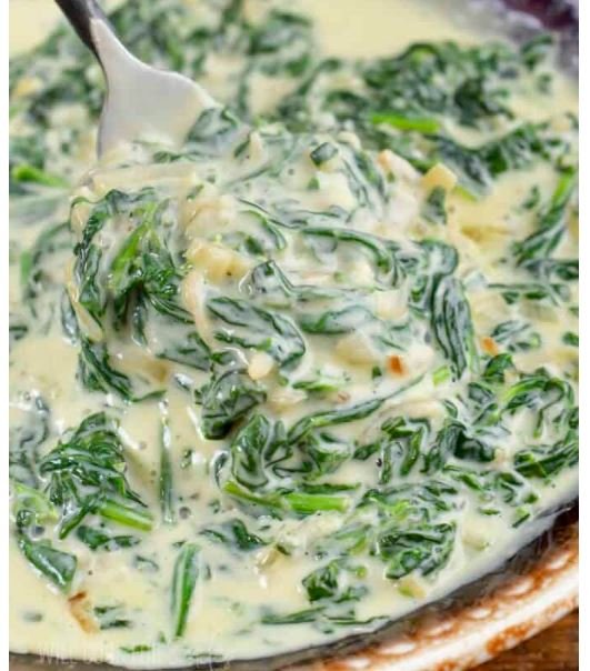 Creamed Spinach With Cream Cheese