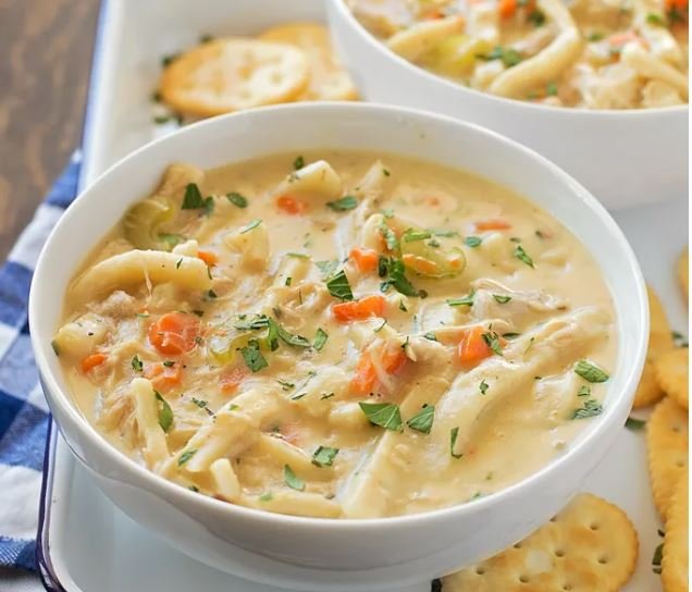 chicken creamy soup recipe