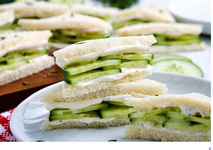 Cucumber And Cream Cheese Sandwiches Recipe