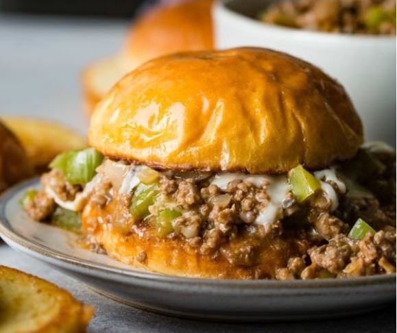 chopped beef burger recipe