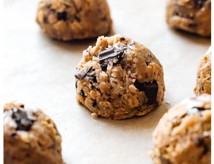 making oatmeal cookies