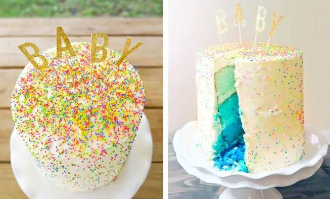 ombre cake