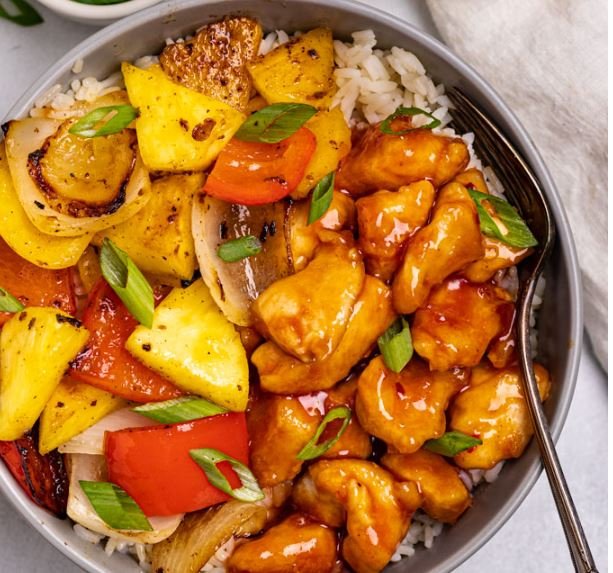 Sweet And Sour Chicken With Pineapple Recipe