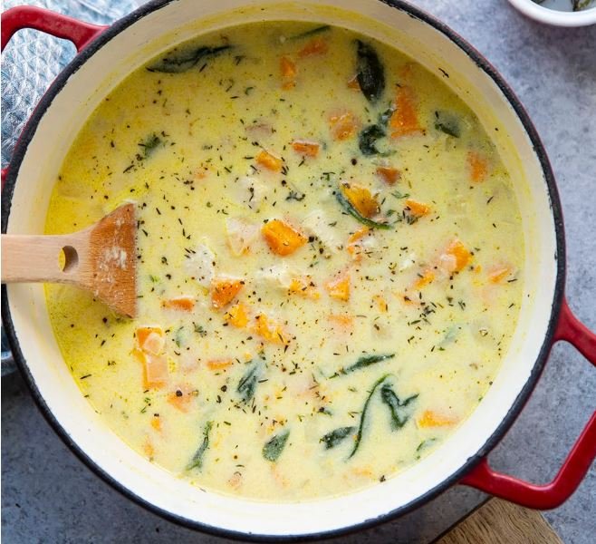 creamy soup recipe