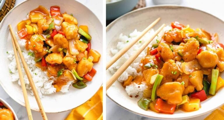 Sweet And Sour Chicken With Pineapple Recipe