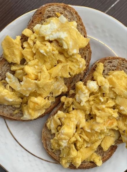 scrambled eggs