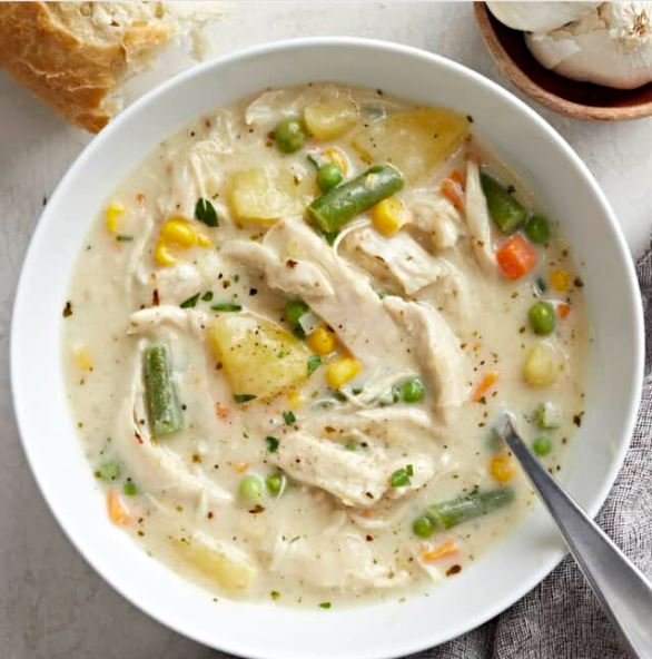 creamy soup vegetable recipe