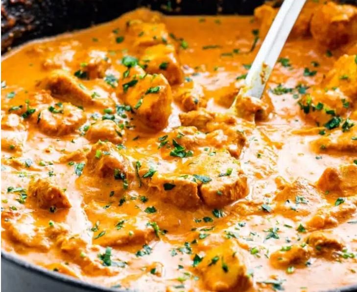 Indian Butter Chicken Handi