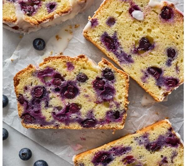 Lemon Blueberry Loaf Recipe With Sour Cream