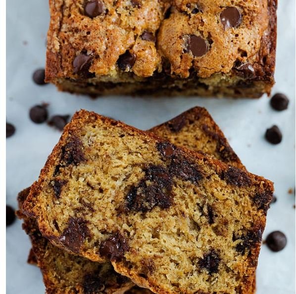 Chocolate Chip Banana Bread Recipe